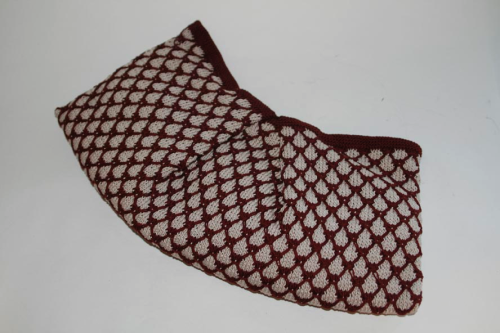 Clutch Bag – gestrickte Unterarmtasche mit Reissverschluss