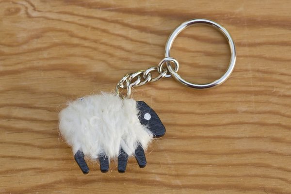 Schlüsselanhänger mit Schaf