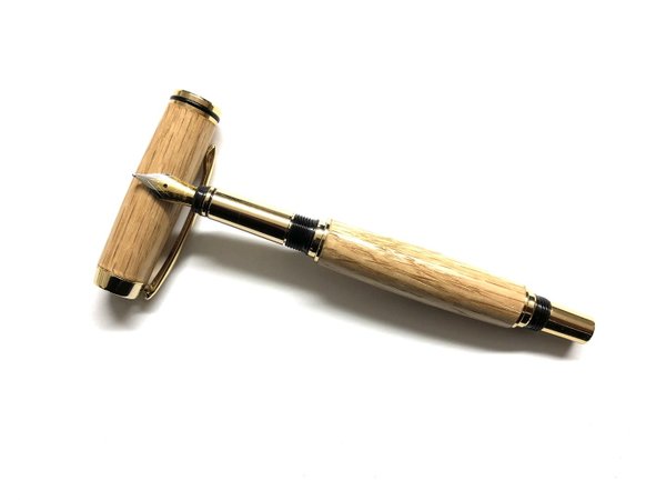 Füller "Noble Fountain Pen" Eichenholz