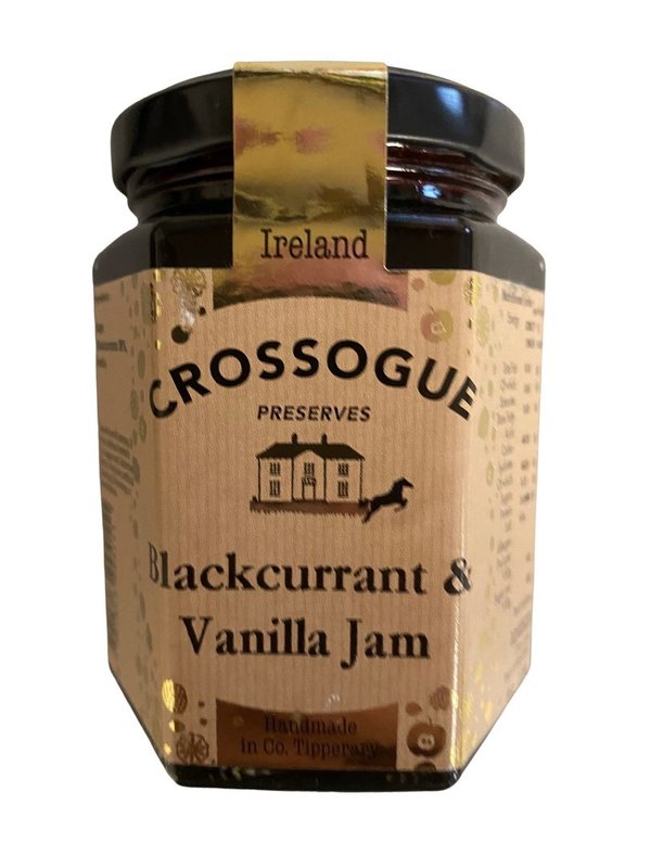 Blackcurrant & Vanilla (schwarze Johannisbeeren mit Vanille) Jam