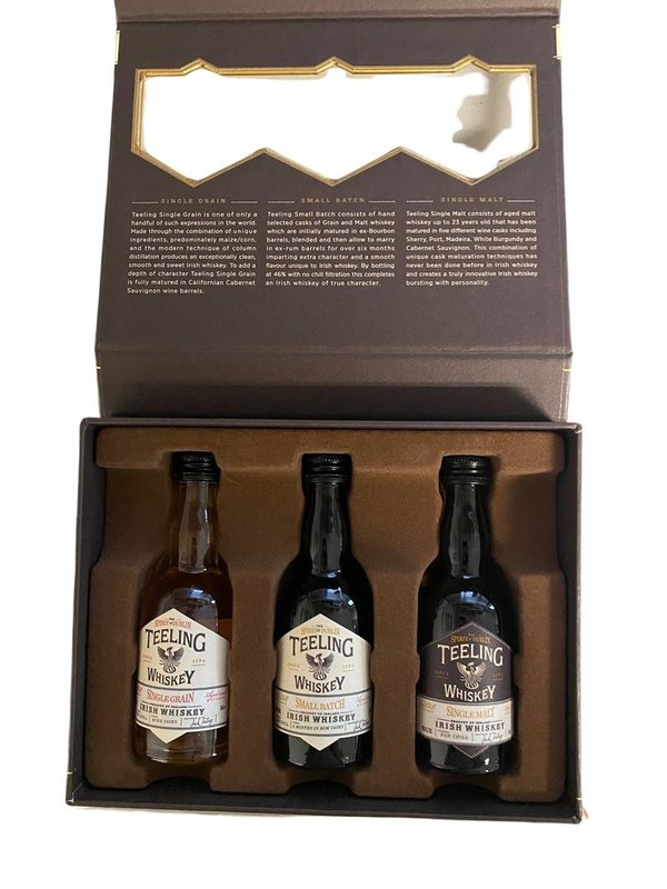 Teeling Whiskey Trinity Pack - Geschenkbox